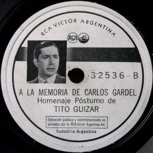 Adios al amigo que se fue || A la memoria de Carlos Gardel